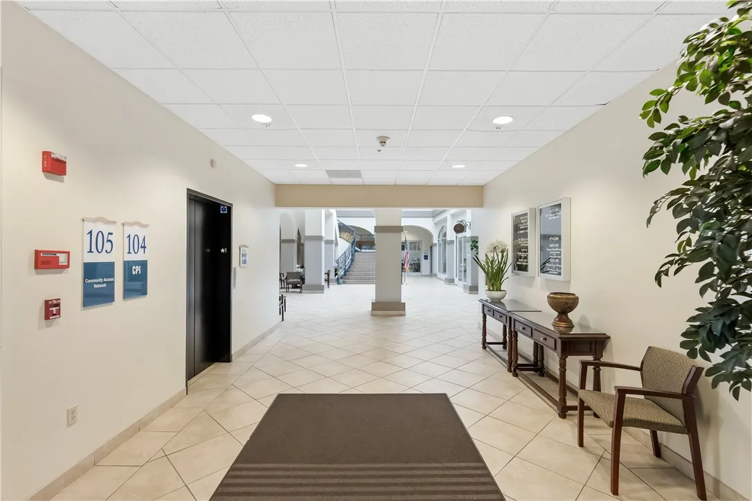 Main entrance elevator