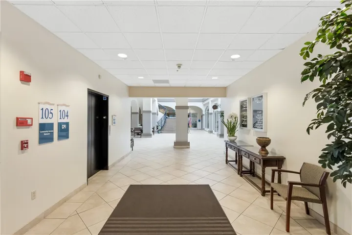 Main entrance elevator