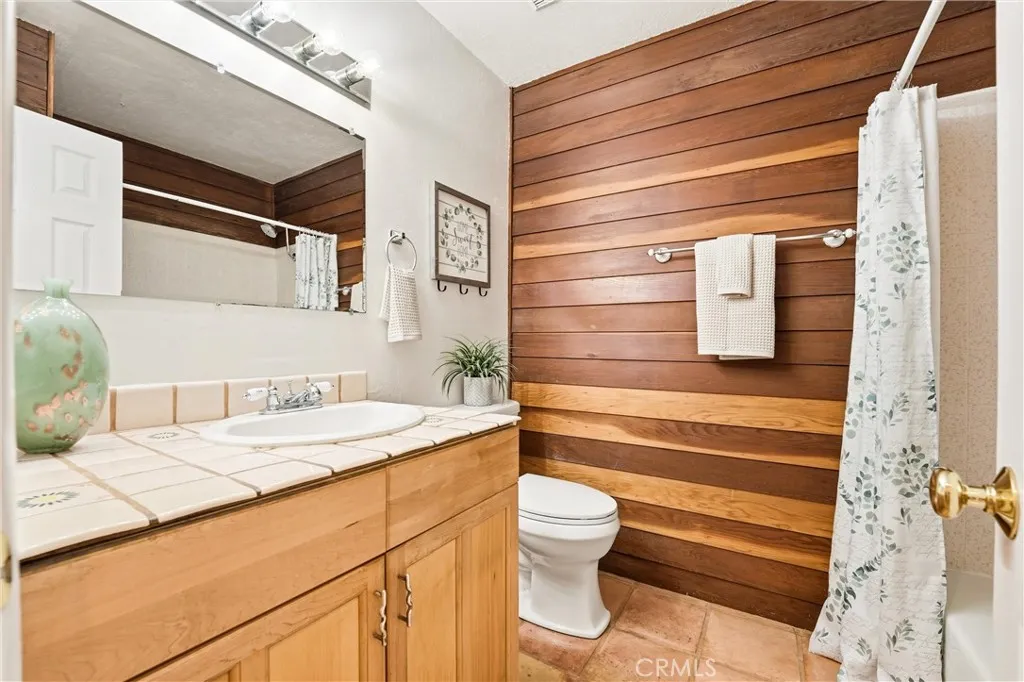 Secondary bathroom