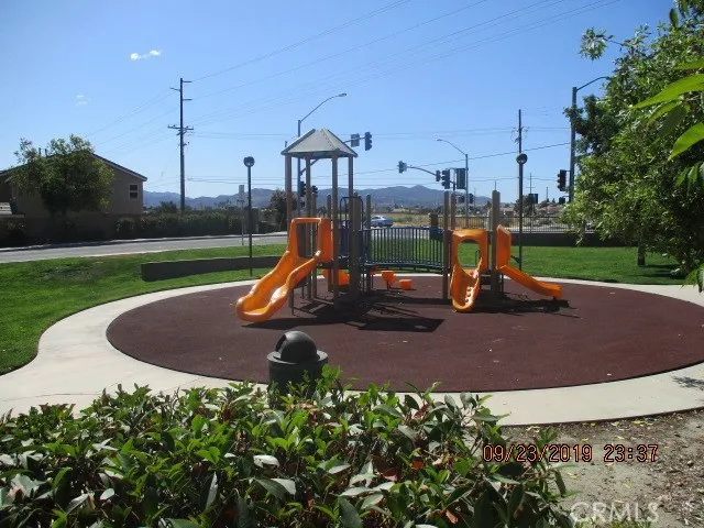 TOT LOT BEHIND THE REAR YARD