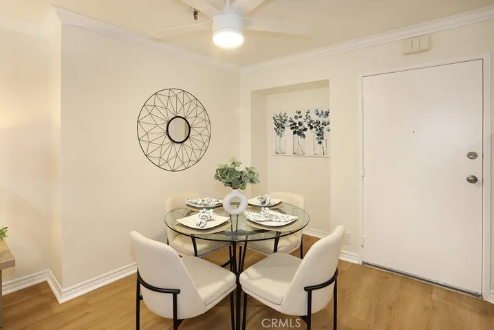 Delightful dining area