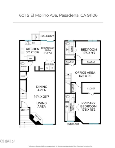 601 S El Molino Avenue, Pasadena, California 91106