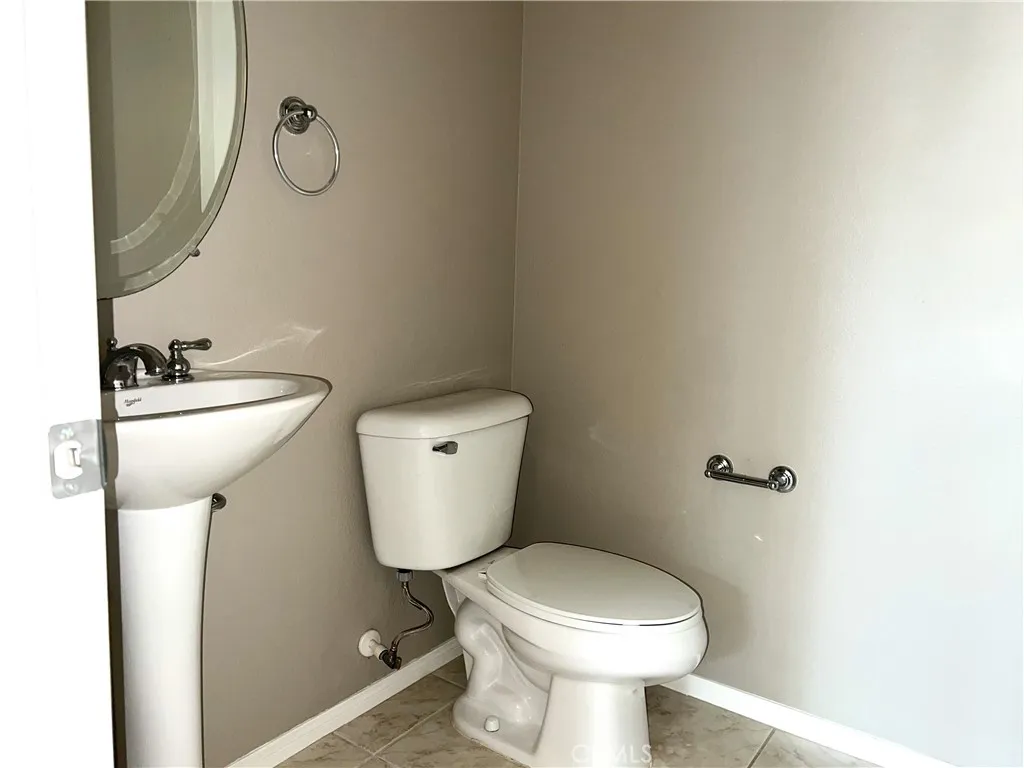 powder room on main floor