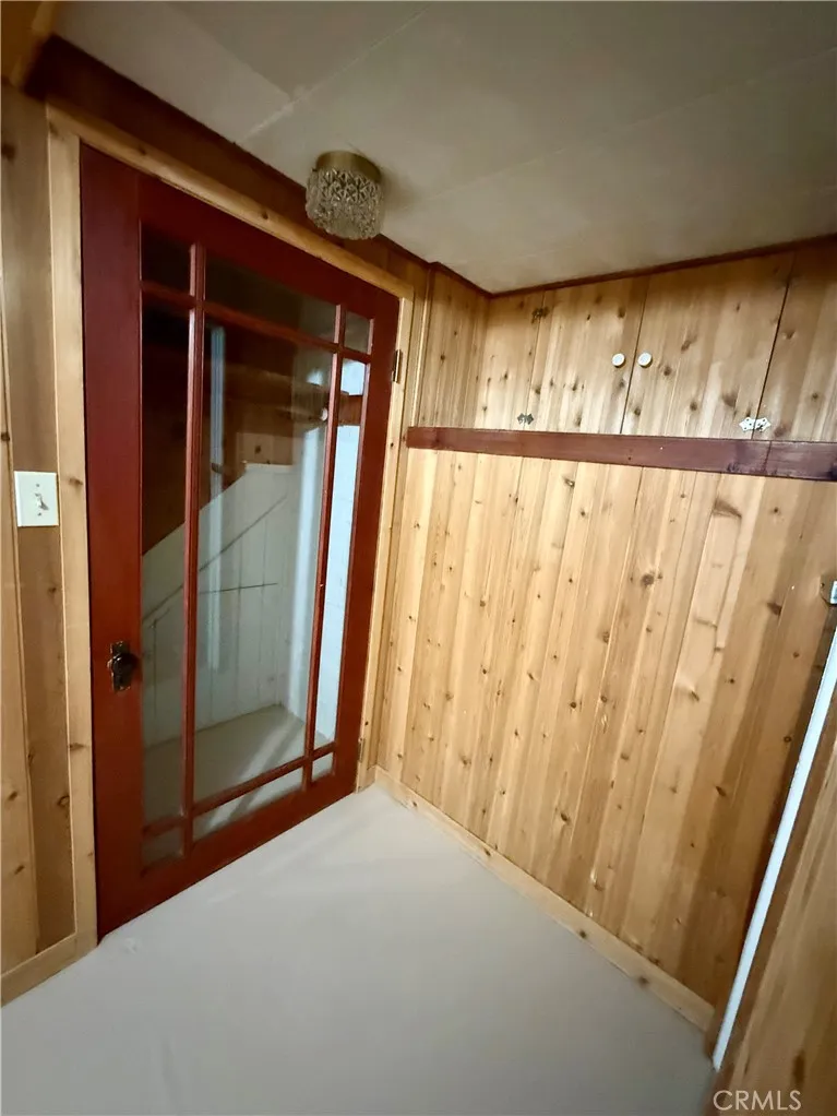 Downstairs closet Downstairs closet