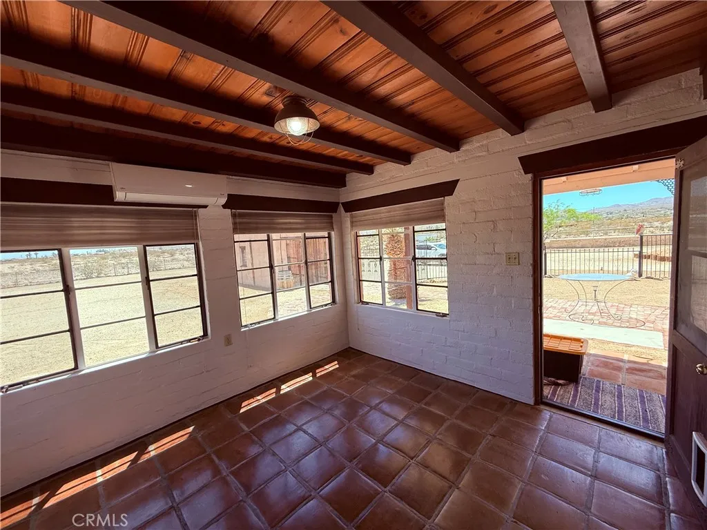 Dining room with an entry out to the patio Dining room with an entry out to the patio