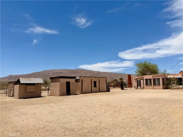 Large fenced yard