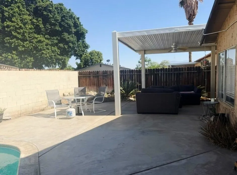 Covered Patio Area