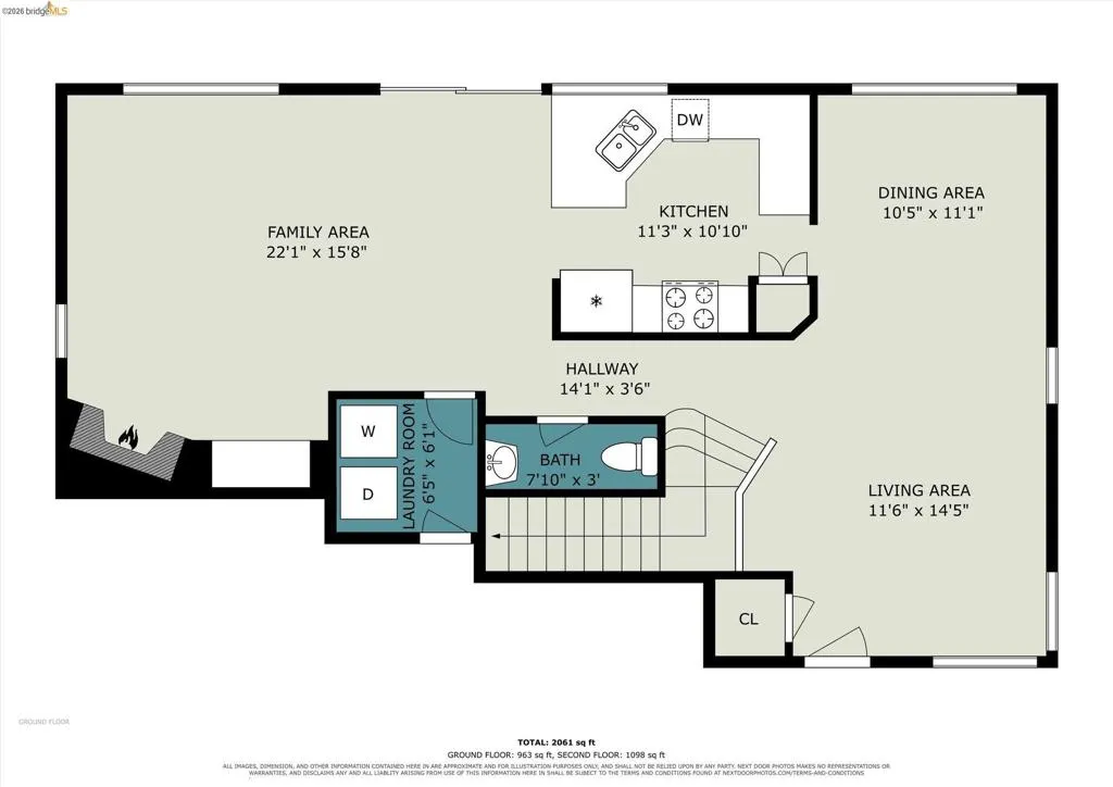 Main Level Floorplan
