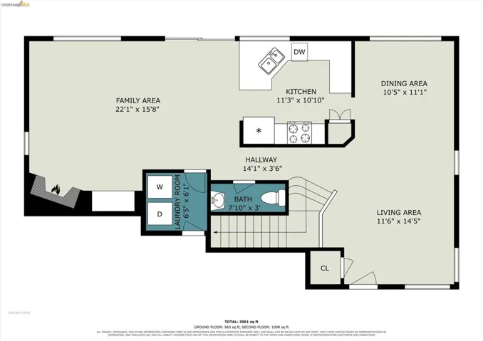 Main Level Floorplan