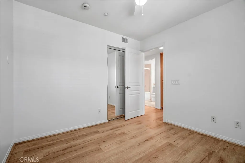 Bedroom #3 with mirrored wardrobes
