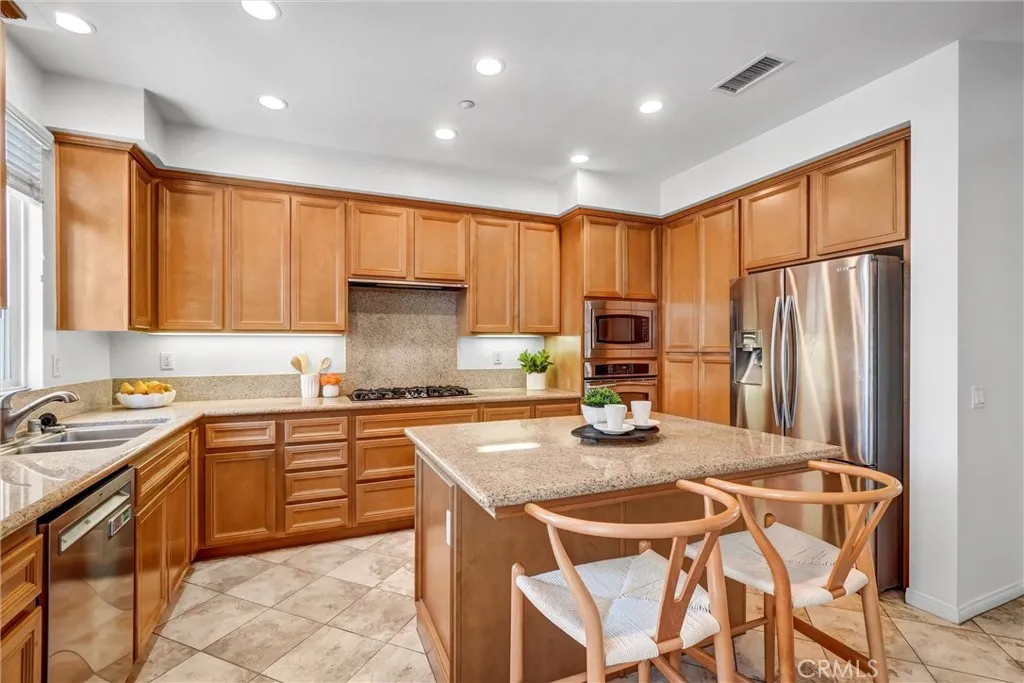 Granite Counters and Tile Flooring