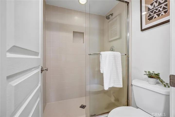 Primary Shower and Private Water Closet