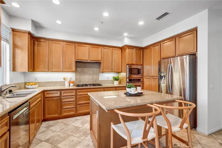 Granite Counters and Tile Flooring