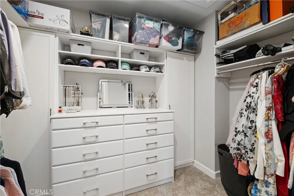 Walk-In Closet in Primary Bathroom