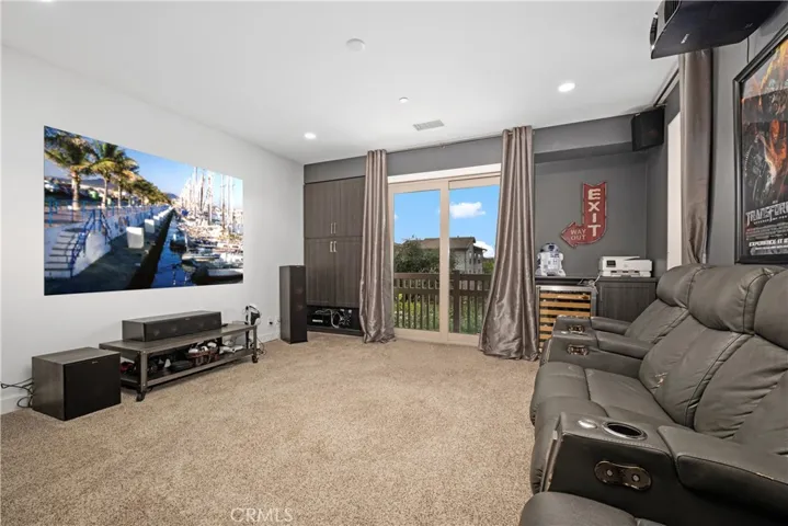 Set up as Movie Room