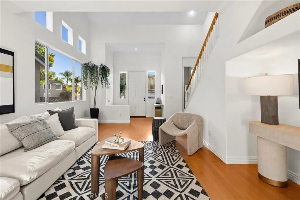 Large living room and entryway
