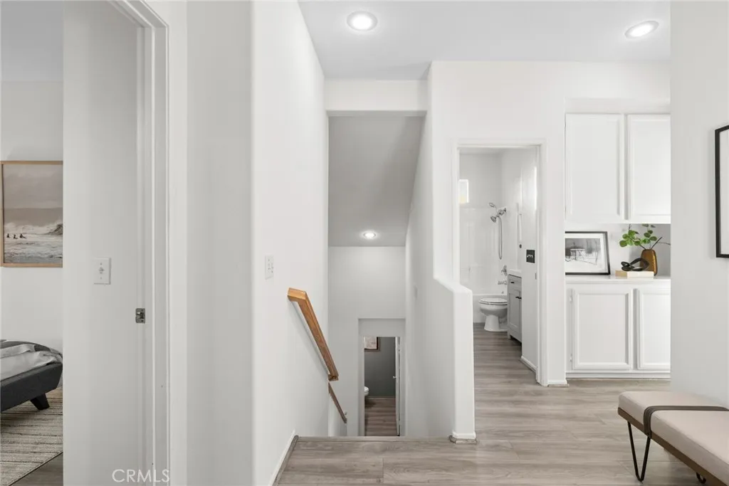 upstairs hallway