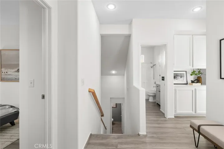 upstairs hallway