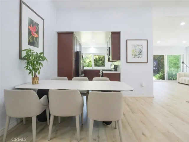 Dining Area to Kitchen