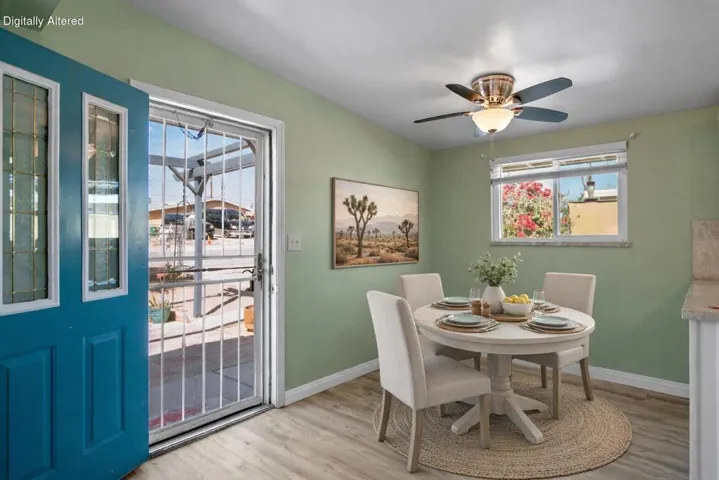 Dining area