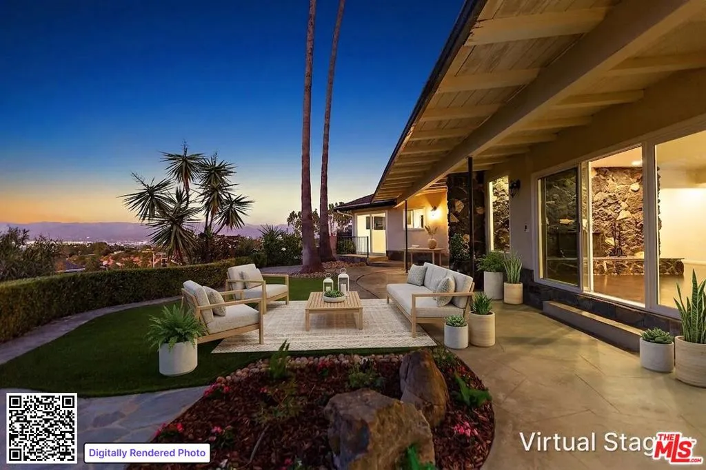 TWILIGHT BACKYARD