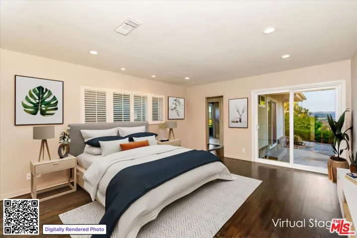 PRIMARY BEDROOM W/ VIRTUAL STA