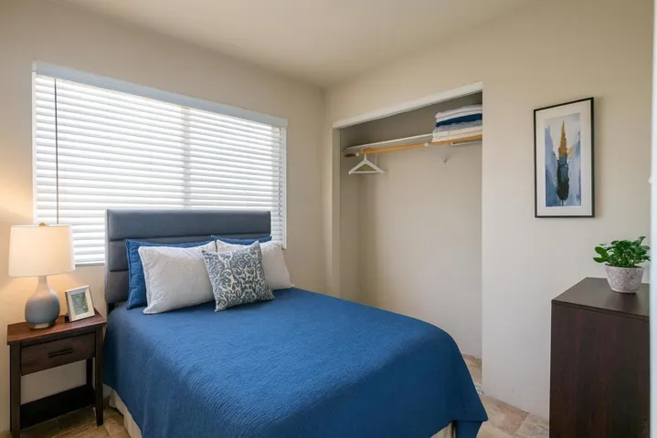 Guest bedroomstaged
