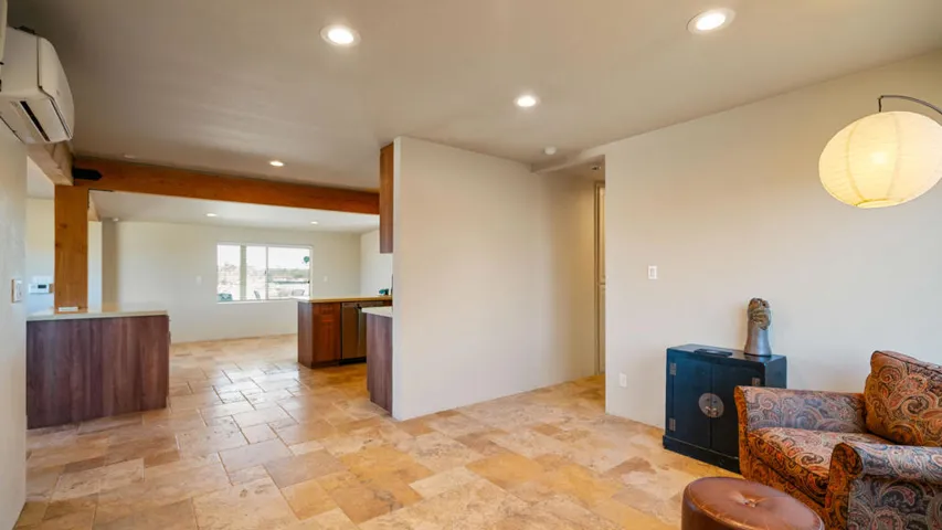Front entry looking into kitchen
