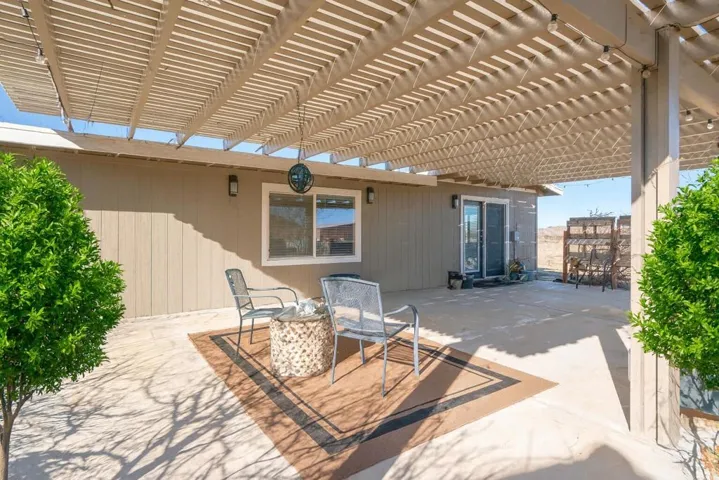 Back patio