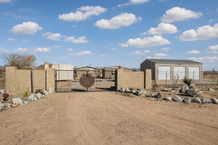 Front entrance of property