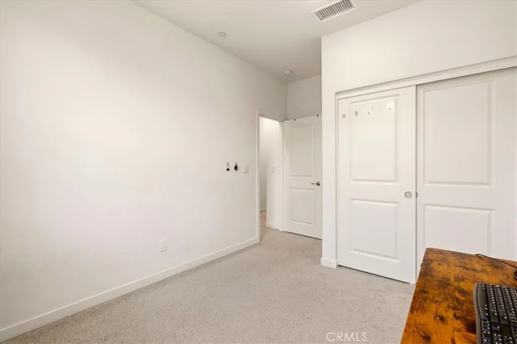 Upstairs bedroom #3 can be used as an office