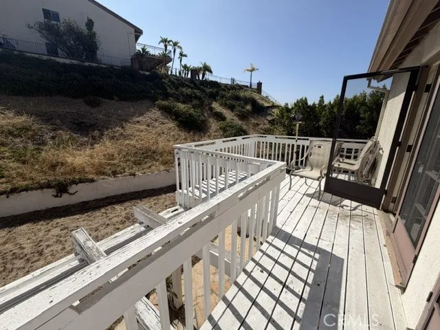 Primary bedroom balcony