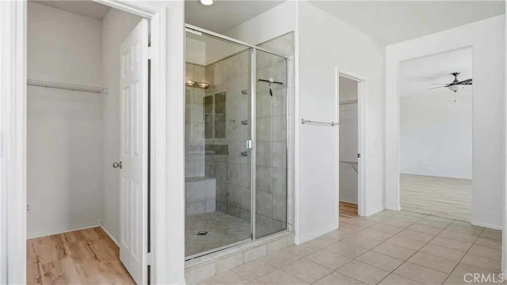 Master Bathroom with his/hers closets & separate shower