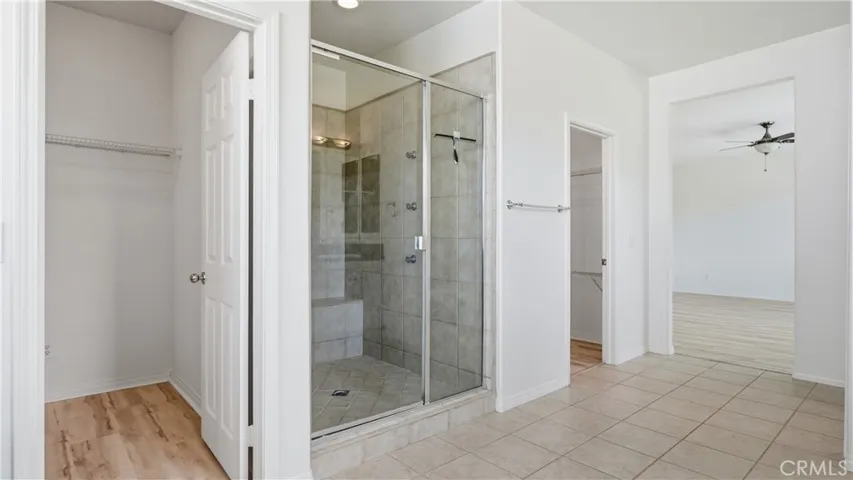 Master Bathroom with his/hers closets & separate shower