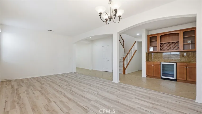 View from dining area