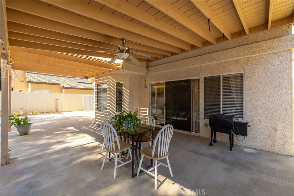 Covered Patio in the Backyard