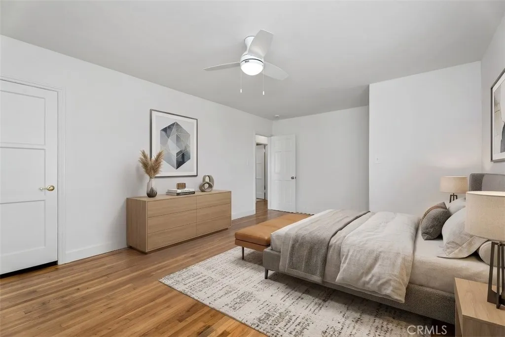 Bedroom three with virtual staging.