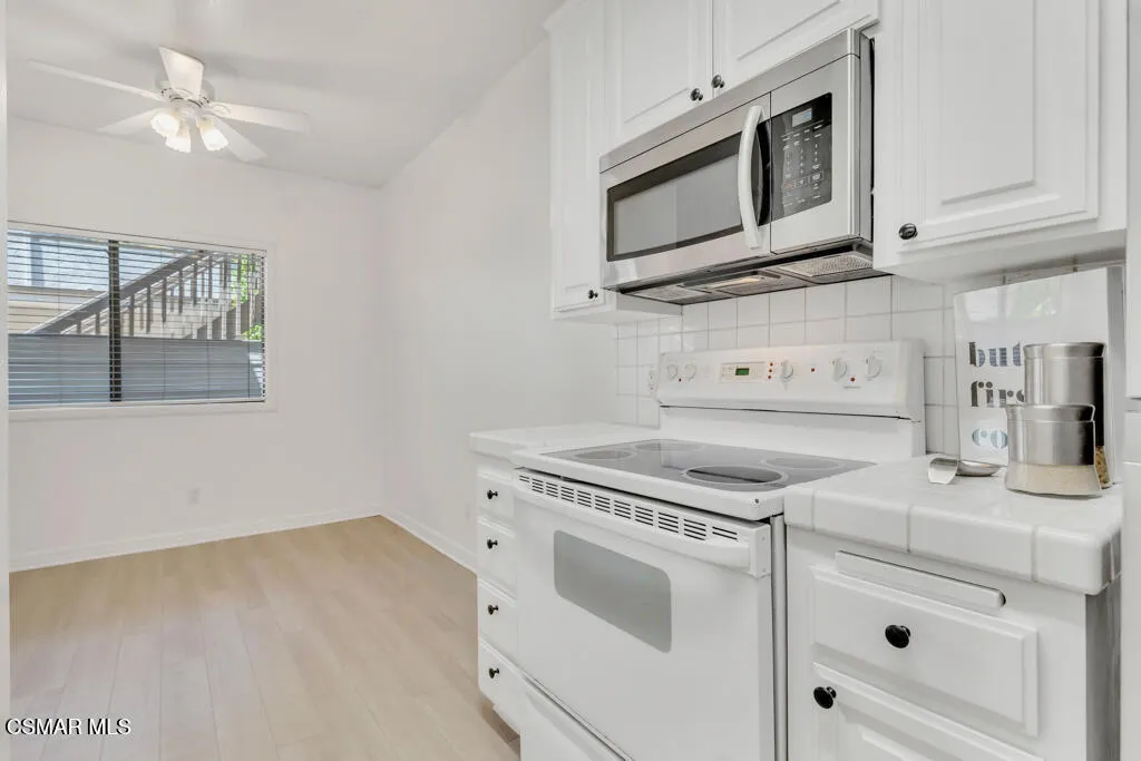 Kitchen and dining area