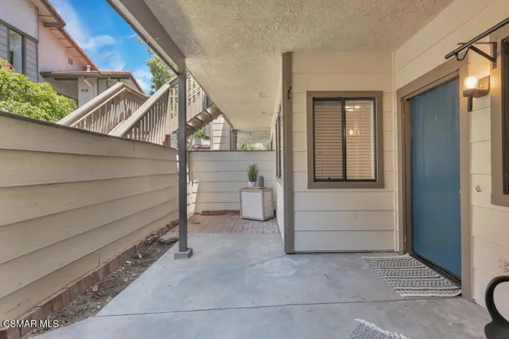 Covered patio