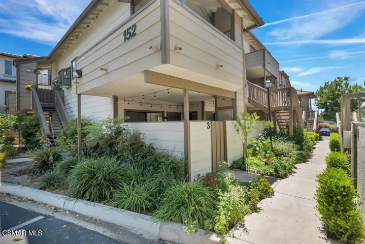 Building exterior and walkway