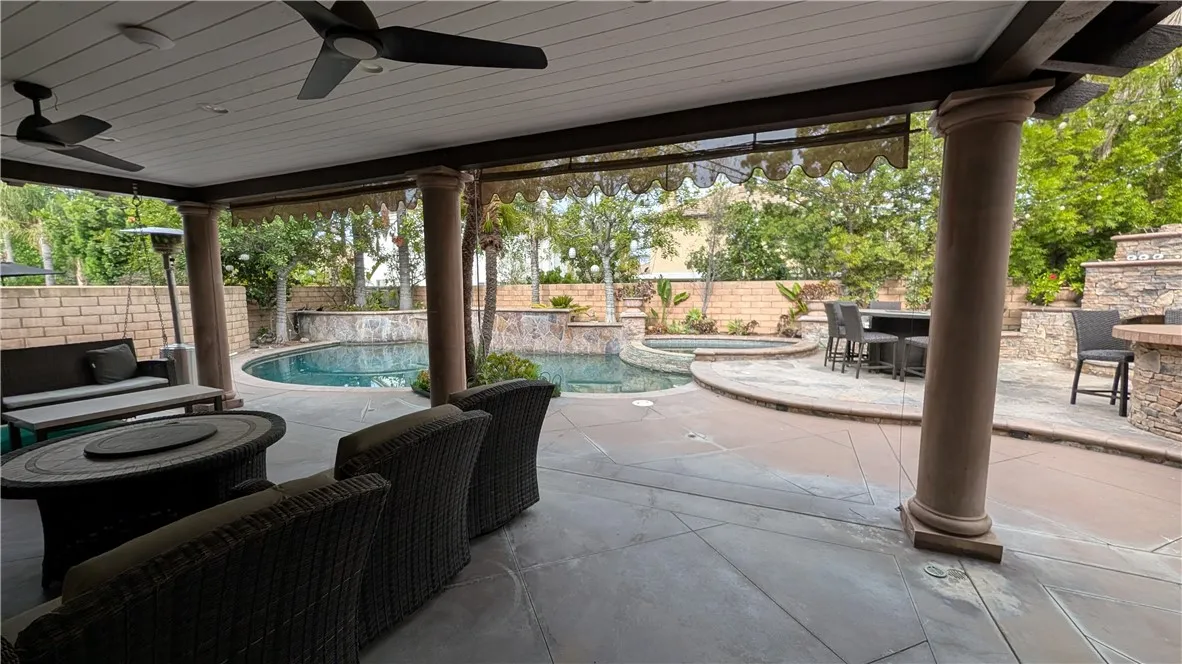 Backyard resort style