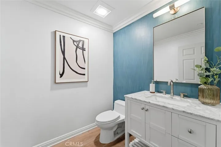 Main floor powder room