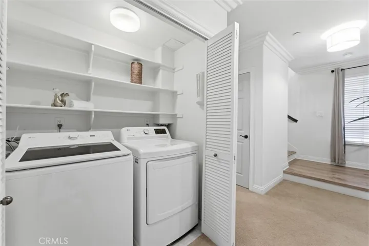 Laundry on same floor as the bedrooms