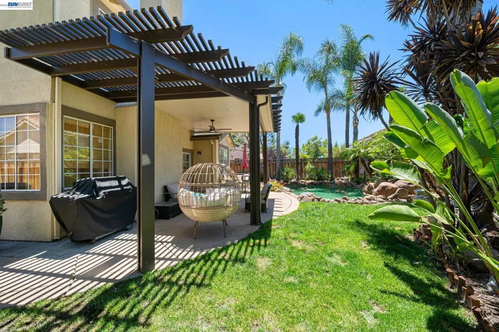 GORGEOUS BACKYARD WITH MULTIPLE AREAS FOR ENTERTAINING