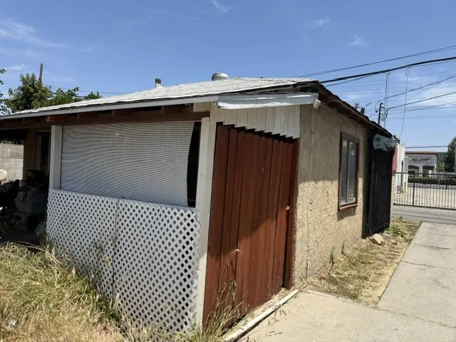 Permitted Guest Unit facing the alley