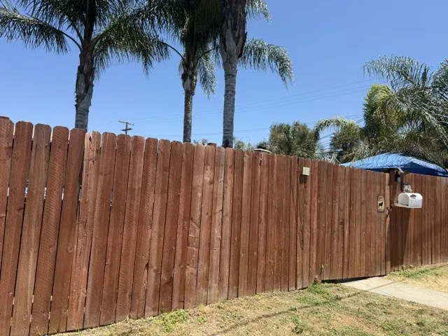Front fence facing Baird