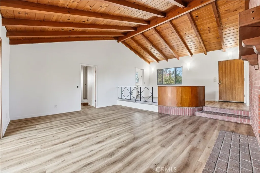 Grand Living Room Space High Ceilings