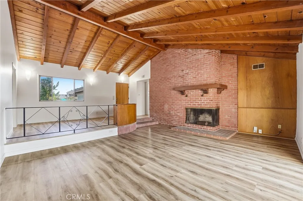 Living Room - Open Beam Ceilings.