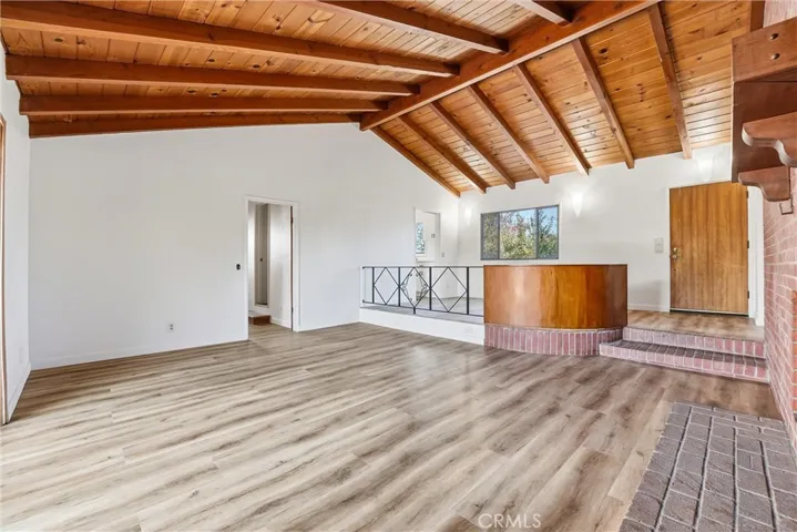 Grand Living Room Space High Ceilings