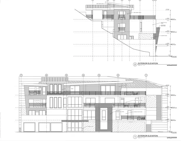 3 story house blue-prints